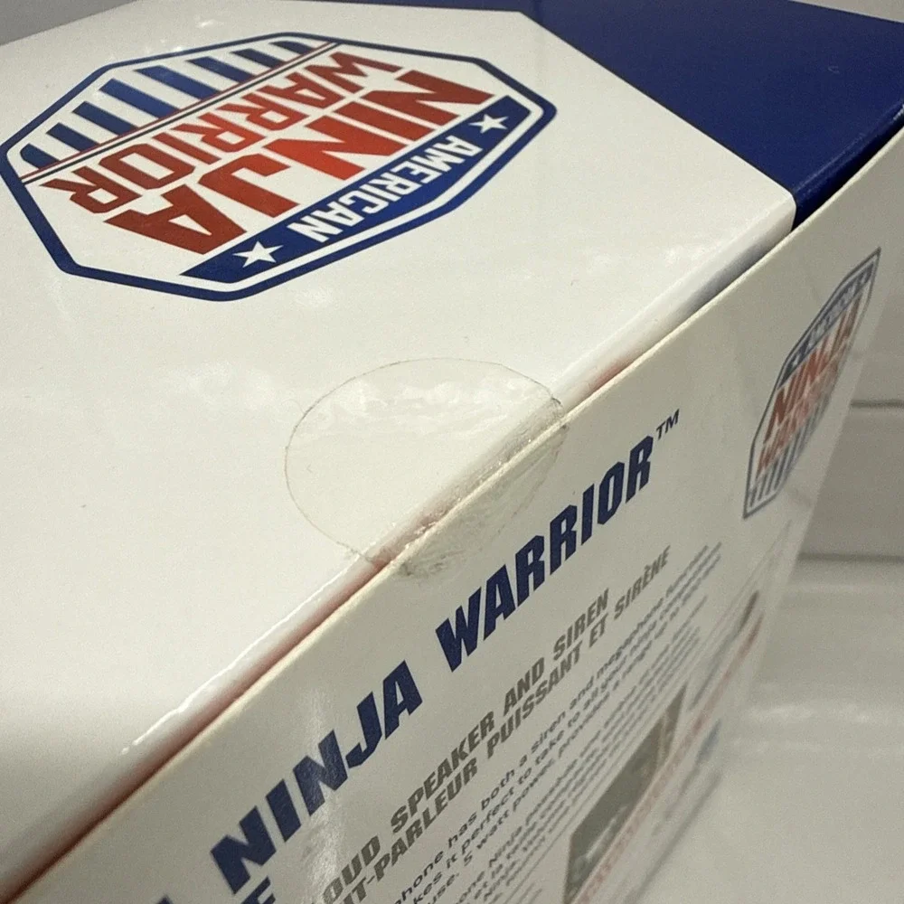 American Ninja Warrior Megaphone NEW Box Wear Siren Loud Speaker Kids Toy Fast🚢